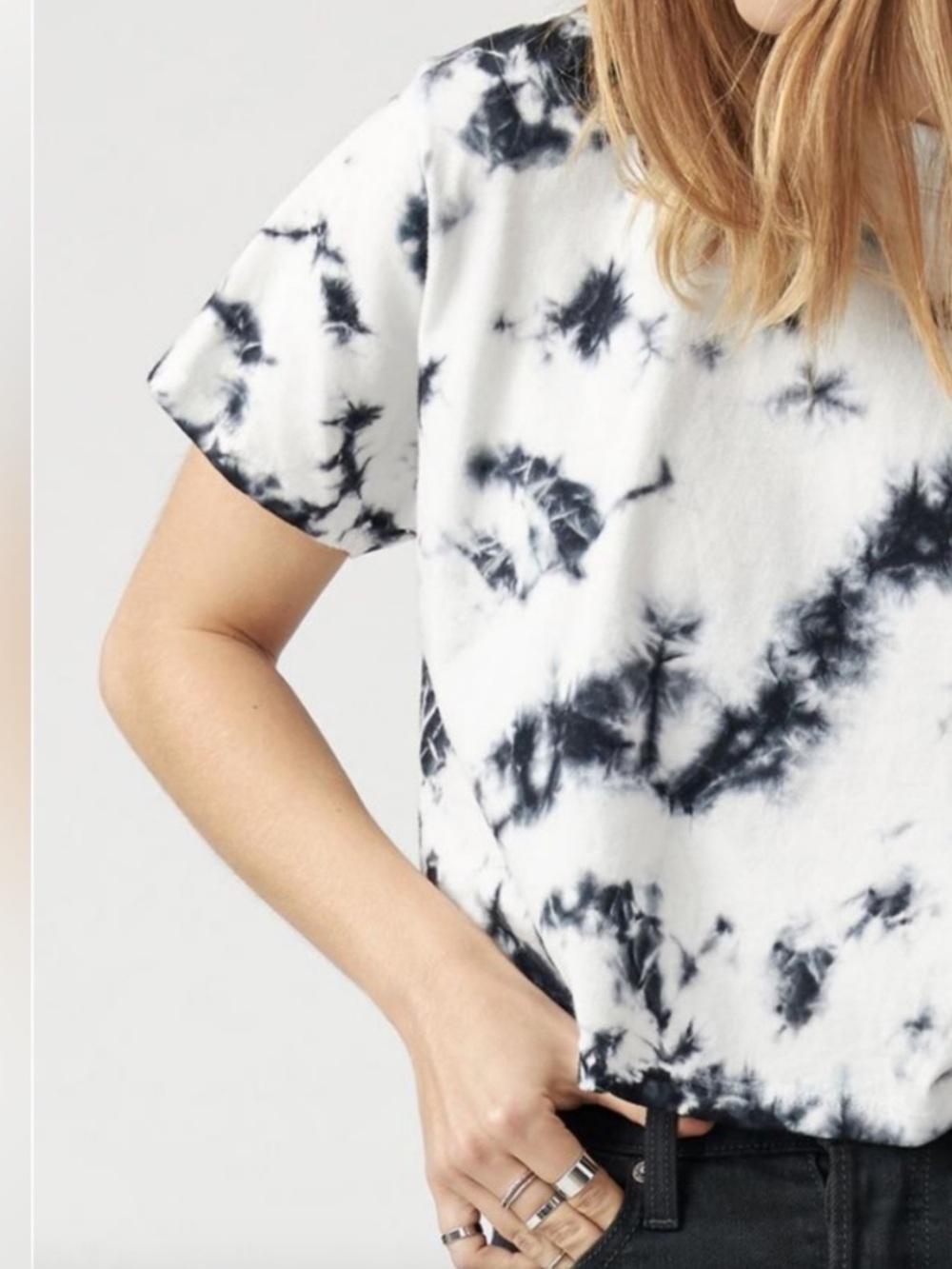 Joah Brown EUC Vintage Cotton Tee Cookies & Cream - Picture 3 of 10